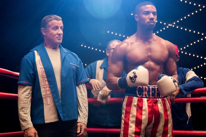 Rocky e Adonis pronti a lottare contro Viktor Drago in Creed II Sylvester Stallone e Michael B. Jordan in Creed II