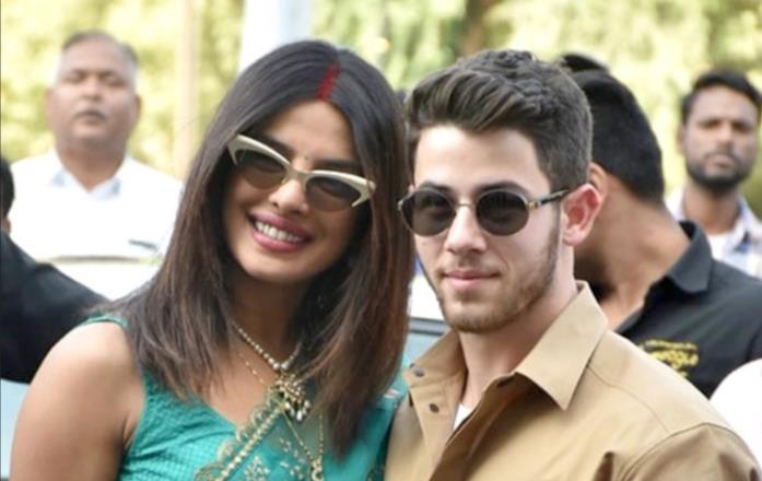 Nick Jonas e Priyanka Chopra in primo piano
