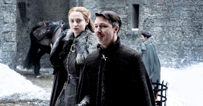 Sansa e Lord Baelish Sansa e Lord Baelish a Grande Inverno