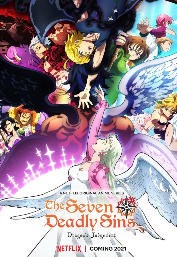 The Seven Deadly Sins Dragon's Judgement poster The Seven Deadly Sins poster quarta stagione