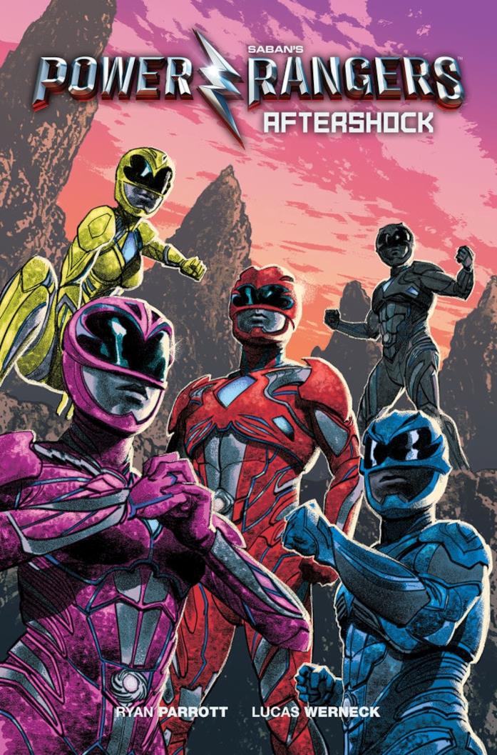 Power Rangers: Aftershock - Greg Smallwood I Power Rangers disegnati da Greg Smallwood