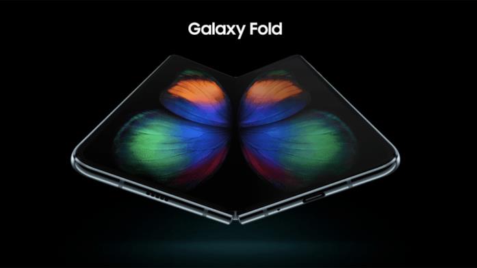 Immagine stampa del Samsung Galaxy Fold