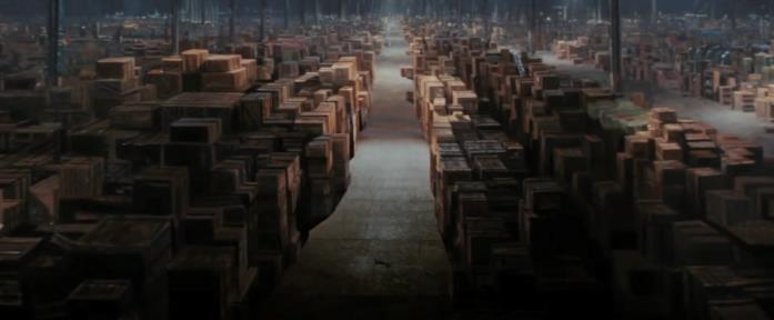 What If...? la citazione a Indiana Jones Un magazzino pieno di scatole