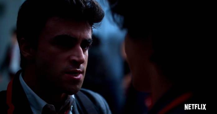 Samuel Elite Samuel in una scena di Elite
