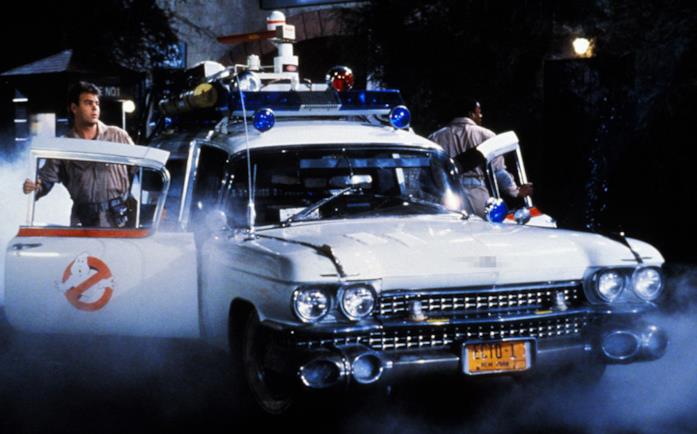 Ecto-1 nel film Ghostbusters La Ecto-1 nel film Ghostbusters