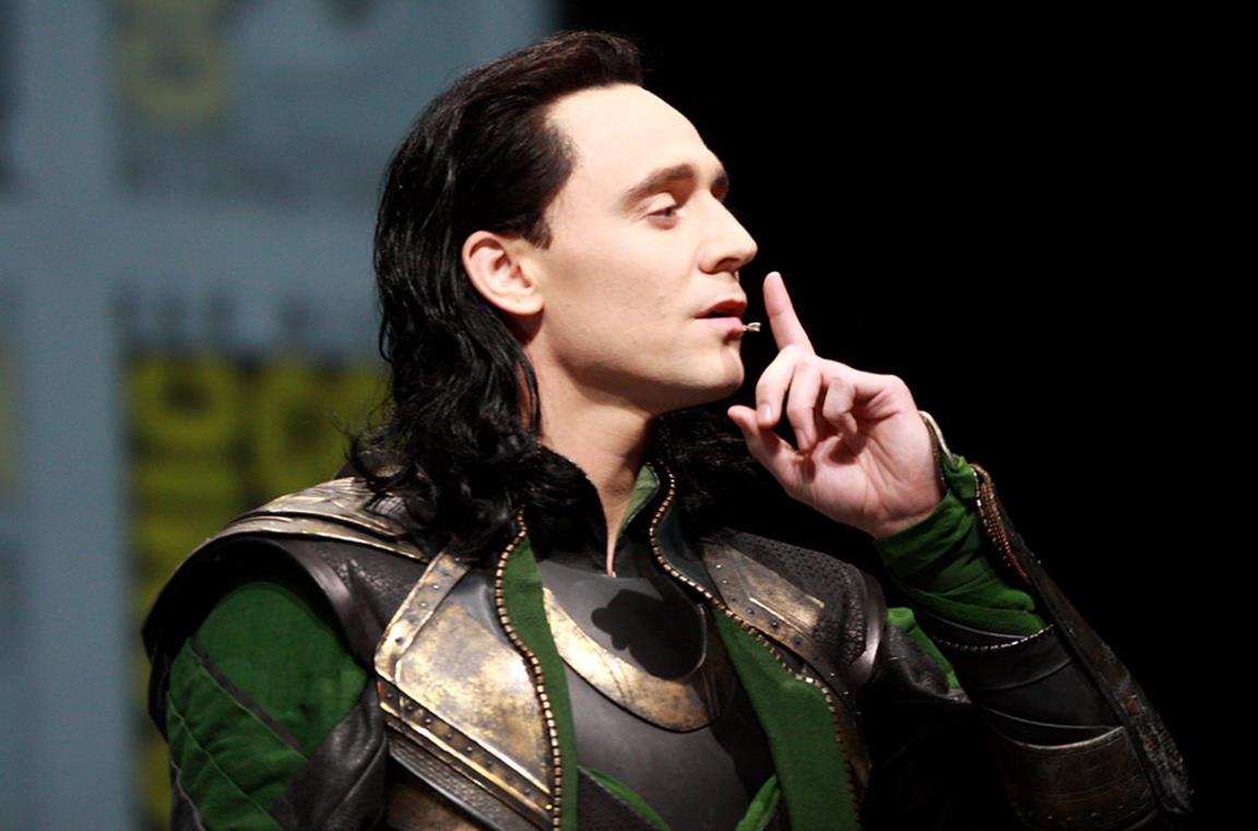 Tom HIddleston nei panni di Loki al San Diego Comic Con