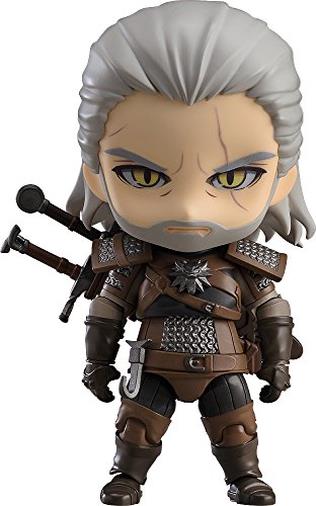 Close Up Witcher 3: Wild Hunt Nendoroid Geralt di Riva Action figure