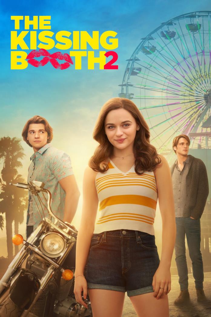 The Kissing Booth 2, il poster del sequel di The Kissing Booth Joey King, Joel Courtney e Jacob Elordi nel poster del sequel di The Kissing Booth