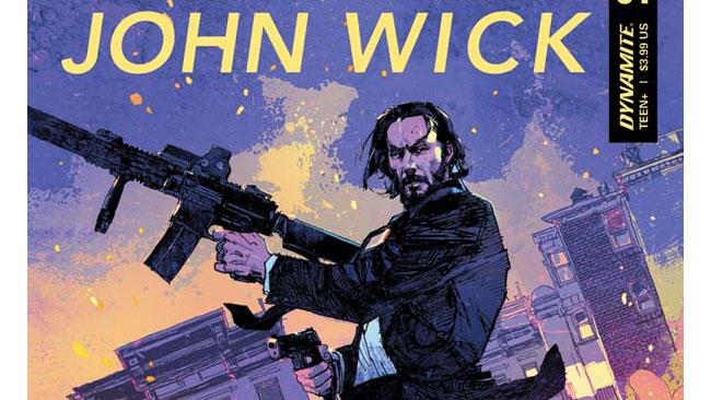John Wick in un'immagine del nuovo fumetto