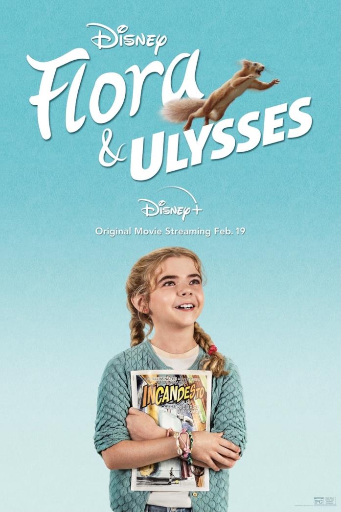 Flora e Ulysses Il poster di Flora e Ulysses