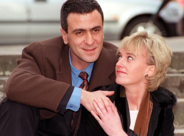 Amy Seccombe e George Jackos in Diana - La principessa del popolo Amy Seccombe e George Jackos, protagonisti di Diana - La principessa del popolo