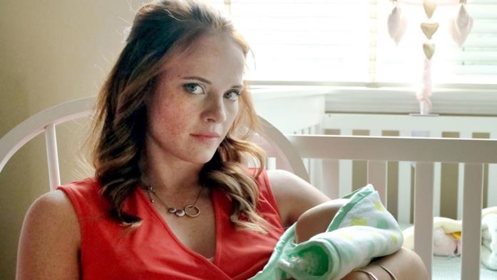 Katie Leclerc scena film Ninna nanna mortale scena film