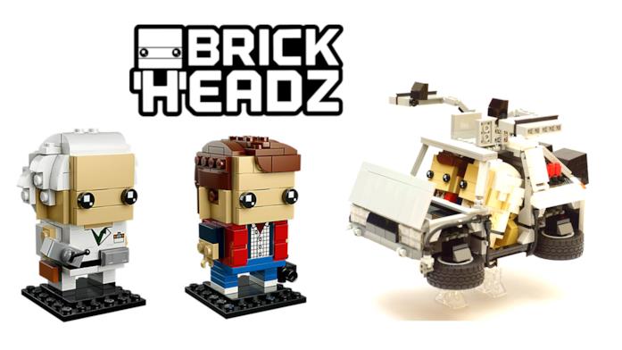 LEGO Brickheadz: due set ufficiali dedicati a Marty e Doc e uno non ufficiale sulla DeLorean
