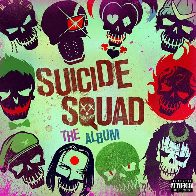 Suicide Squad: The Album I membri di Suicide Squad sulla copertina dell'album della OST