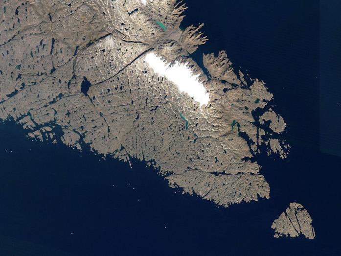 Uno scorcio dell'Isola di Baffin