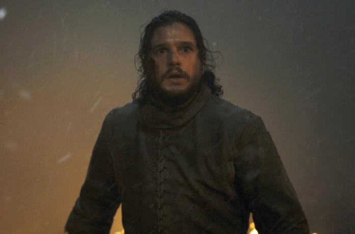 Jon Snow/Aegon Targaryen in GoT 8x03