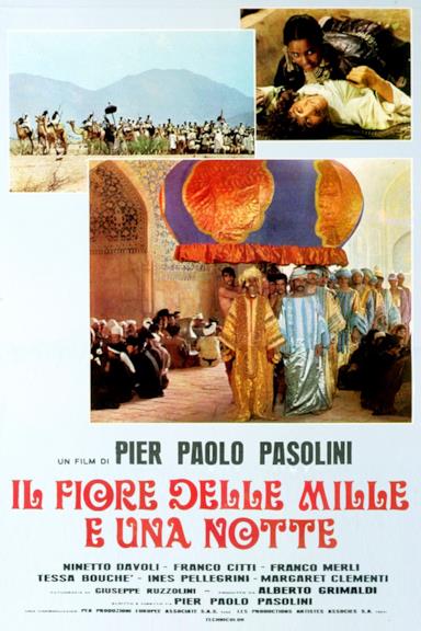 Poster Il fiore delle Mille e una notte