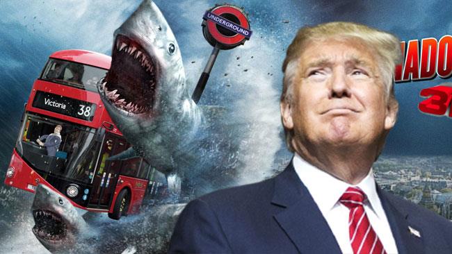 Il Presidente Donald Trump e Sharknado 3