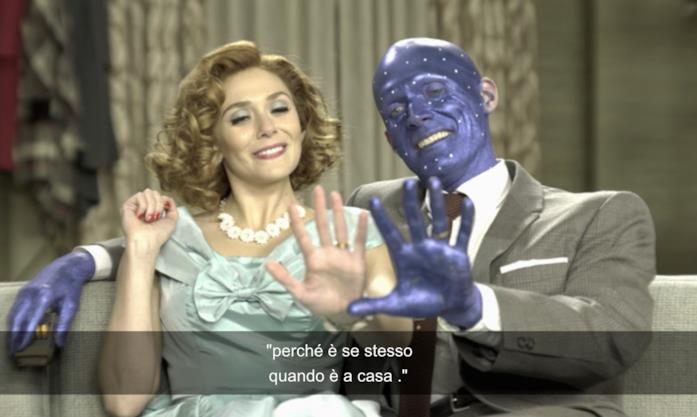 Gli effetti speciali di WandaVision Wanda e Visione