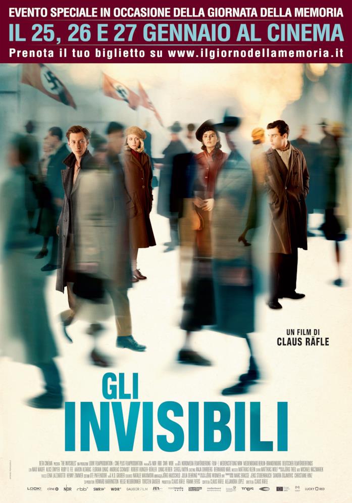 Il manifesto ufficiale del film Gli Invisibili manifesto Gli Invisibili