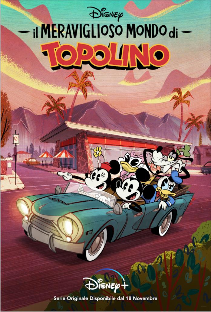 Il poster de Il Meraviglioso Mondo di Topolino Il meraviglioso mondo di Topolino, la serie arriva su Disney+