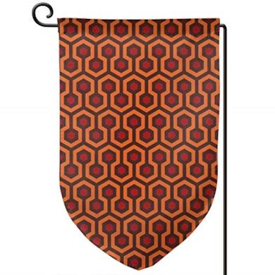 The Shining Overlook Hotel Polyester Garden Flag House Banner 12.5 X 18 inch, Two Sided Welcome Yard Decoration Flag for Wedding Party Home Decor