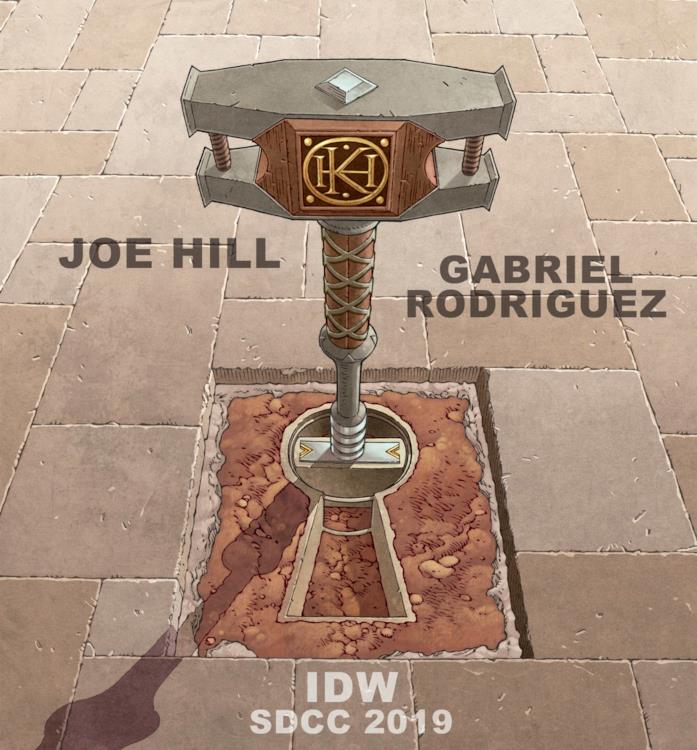 Joe Hill e Gabriel Rodriguez Locke & Key Panel Panel San Diego Locke & Key