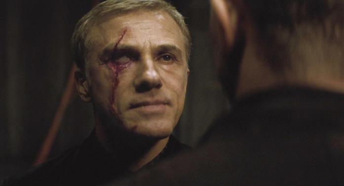 Christoph Waltz in una scena di Spectre