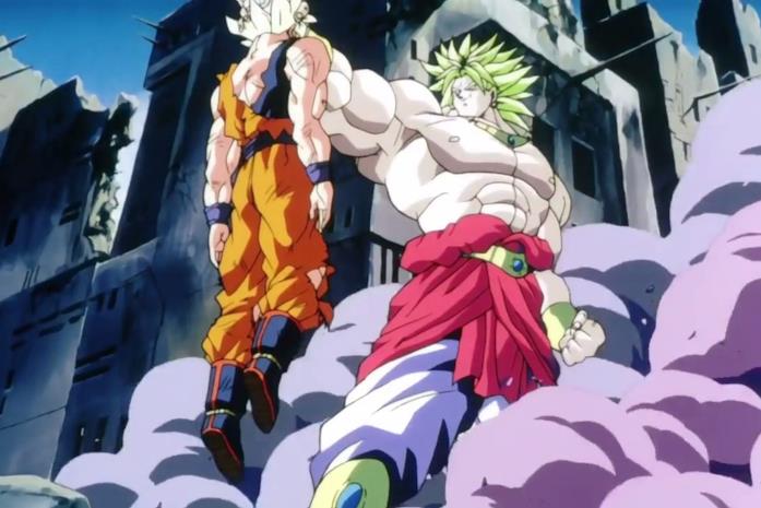 Broly sconfigge Goku Broly vs Goku Z