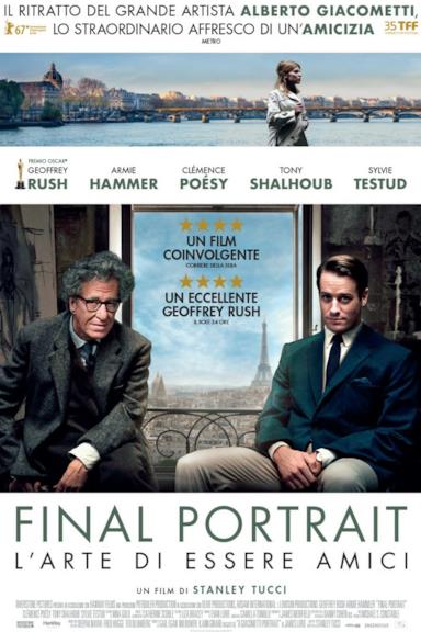 Poster Final Portrait - L'arte di essere amici