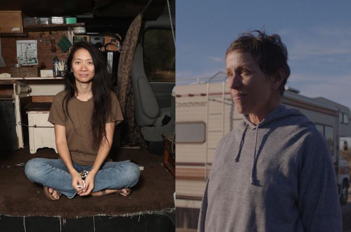 Chloé Zhao e Frances McDormand