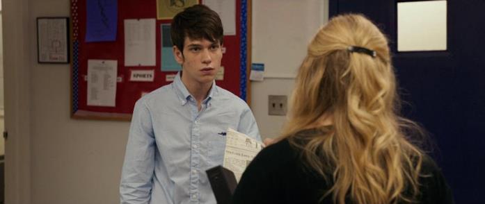 Liam James nel film Speech & Debate Liam James nel film commedia Speech & Debate
