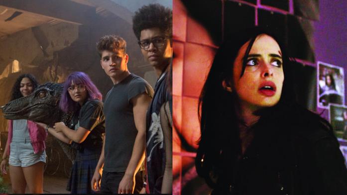 Collage tra Runaways e Jessica Jones