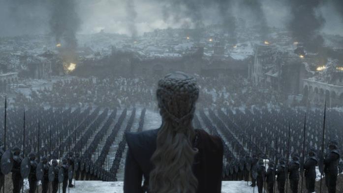 Game of Thrones: quanti soldati sono agli ordini di Daenerys? Quanti dopo la Battaglia di Grande Inverno? Emilia Clarke in Game of Thrones 8x06