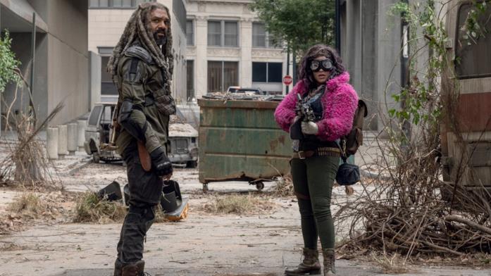 The Walking Dead 10x15: Ezekiel insieme a Princess The Walking Dead: Ezekiel con Princess