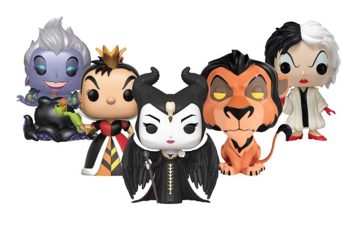 Alcuni cattivi Disney in formato Funko Pop!