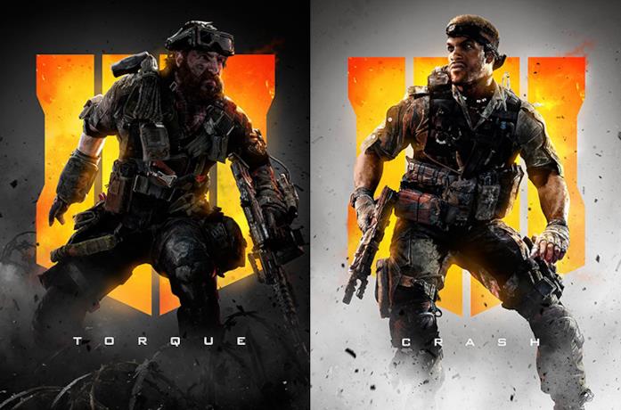 Torque e Crash, i due nuovi specialisti di Black Ops 4 Immagini promozionali di Torque e Crash per Call Of Duty Black Ops 4