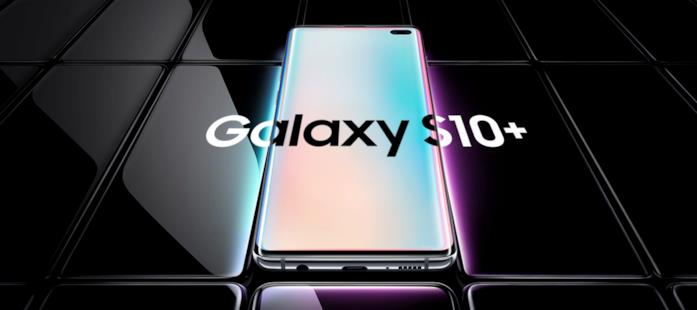 Immagine promozionale del Samsung Galaxy S10 Plus