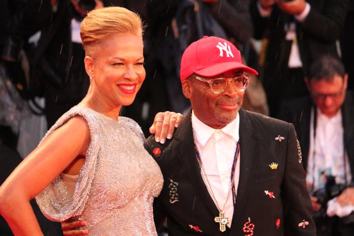 Spike Lee Spike Lee sul red carpet veneziano