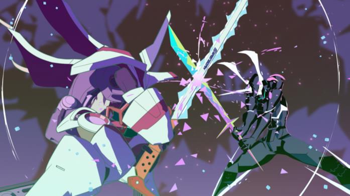 Promare Galo vs Lio Promare azione