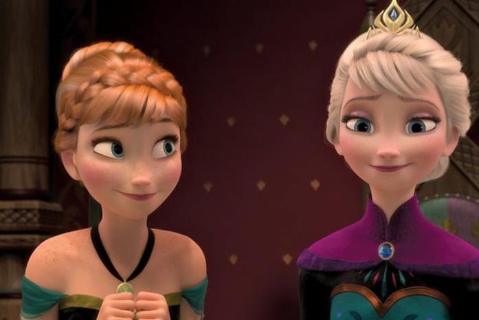 Elsa e Anna in Frozen