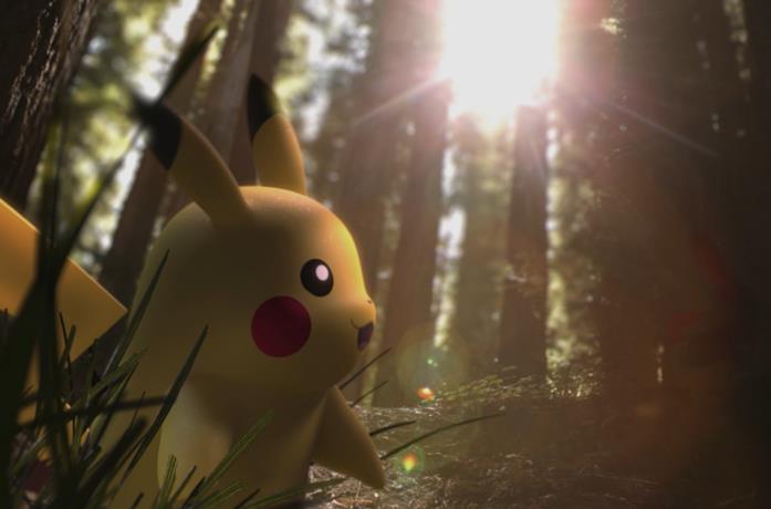 Pikachu nel trailer ufficiale di Pokémon GO