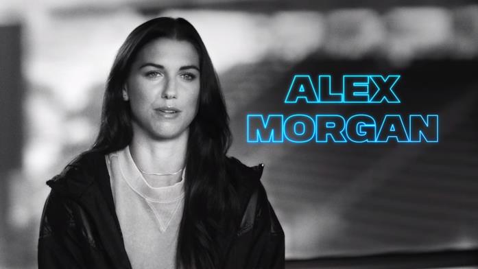 Greatness Code, gli atleti protagonisti Alex Morgan