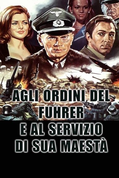 Poster Agli ordini del Fuhrer e al servizio di Sua Maestà