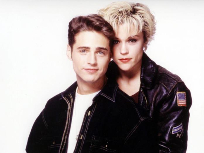 jason Priestley Christine Elise Brandon e Emily Valentine