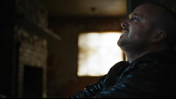 Jesse Pinkman in una scena di El Camino Una sequenza del film El Camino