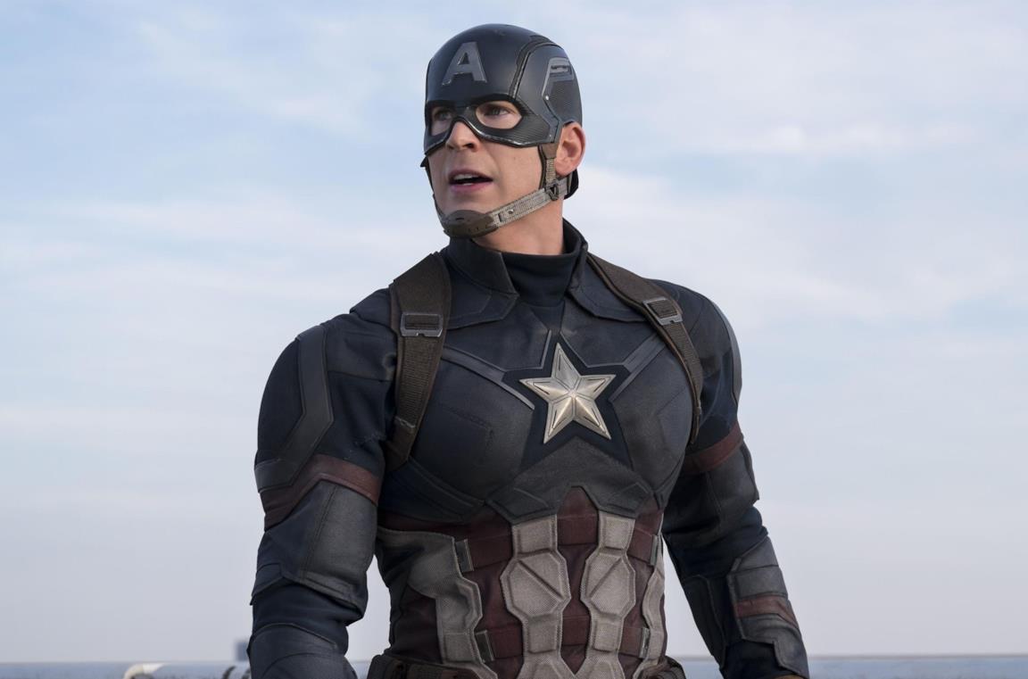 Chris Evans come Capitan America
