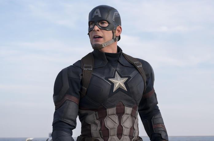 Chris Evans come Capitan America