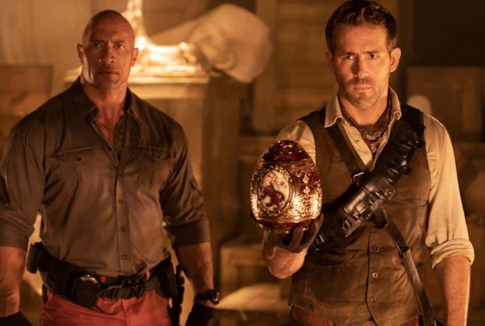 Dwayne Johnson e Ryan Reynolds