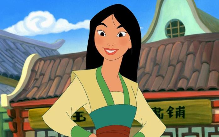 Una scena del film Disney Mulan (1998)